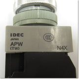 Japan (A)Unused,APW116DW φ22 パイロットライト 平形 乳白 AC100V ,Indicator<lamp> ,IDEC </lamp>