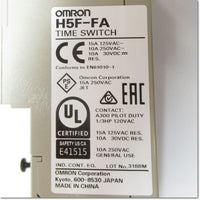 H5F-FA 24h×1week AC100-240V Time Switch,Time Switch,OMRON 