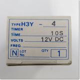 Japan (A)Unused,H3Y-4 DC12V 10s timer,Timer,OMRON 