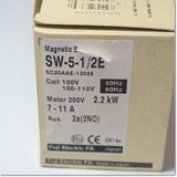 Japan (A)Unused,SW-5-1/2E,AC100V 2a 7-11A 電磁開閉器 ,Irreversible Type Electromagnetic Switch,Fuji 