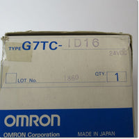Japan (A)Unused,G7TC-ID16  I/Oリレーターミナル 入力用 ,I / O Relay Terminal,OMRON