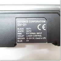 Japan (A)Unused,GV-21　CMOSレーザセンサ アンプ 親機 ,Laser Sensor Amplifier,KEYENCE