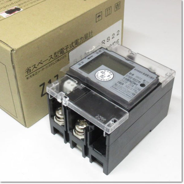 Japan (A)Unused,S1MS-RS22  省スペース型電子式電力量計 単相2線式 200V 30A 50Hz 検定品