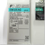 Japan (A)Unused,EW32EAG,3P 15A 30mA 4B  漏電遮断器 ,Earth Leakage Breaker 3-Pole,Fuji