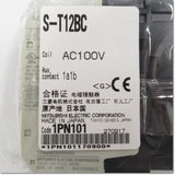Japan (A)Unused,S-T12BC ,AC100V 1a1b　 電磁接触器 ,Electromagnetic Contactor,MITSUBISHI