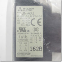 Japan (A)Unused,UN-AX2CX 1a1b　MS-Nシリーズ 補助接点ユニット ヘッドオン ,Electromagnetic Contactor / Switch Other,MITSUBISHI