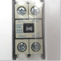 Japan (A)Unused,UN-AX2CX 1a1b　MS-Nシリーズ 補助接点ユニット ヘッドオン ,Electromagnetic Contactor / Switch Other,MITSUBISHI