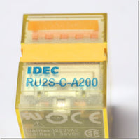 Japan (A)Unused,RU2S-C-A200 Japanese standard AC200V ,General Relay<other manufacturers> ,IDEC </other>