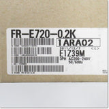 Japan (A)Unused,FR-E720-0.2K　インバータ 三相200V ,MITSUBISHI,MITSUBISHI