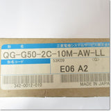Japan (A)Unused,QG-G50-2C-10M-AW-LL  コネクタ付光ファイバコード 盤内用 ,MITSUBISHI PLC Other,MITSUBISHI
