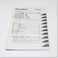 Japan (A)Unused,FR-E720-0.1K  インバータ 三相200V ,MITSUBISHI,MITSUBISHI