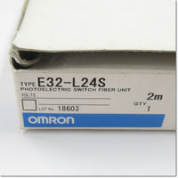 Japan (A)Unused,E32-L24S 2M  ファイバユニット 限定反射形 ,Fiber Optic Sensor Module,OMRON