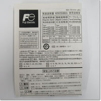Japan (A)Unused,SC-N2/G,DC24V 2a2b  電磁接触器 ,Electromagnetic Contactor,Fuji