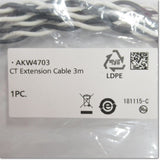 Japan (A)Unused,AKW4703 CT用延長ケーブル ,Watt / Current Sensor,Panasonic 