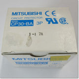 Japan (A)Unused,CP30-BA 3P 1-I 7A circuit protector 3-Pole,MITSUBISHI 
