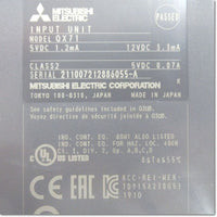 Japan (A)Unused,QX71  DC入力ユニット プラス/マイナスコモンン共用タイプ 32点 ,I/O Module,MITSUBISHI
