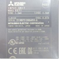 Japan (A)Unused,QX71 DC入力ユニット プラス/マイナスコモンン共用タイプ 32点 ,I/O Module,MITSUBISHI 