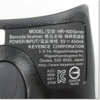 Japan (A)Unused,HR-100 2次元コードハンディスキャナ + Cardboard ,Handy Code Reader,KEYENCE 