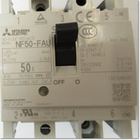 Japan (A)Unused,NF50-FAU,3P 50A　ノーヒューズ遮断器 ,MCCB 3 Poles,MITSUBISHI