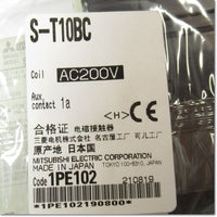 Japan (A)Unused,S-T10BC AC200V 1a　電磁接触器 ,Electromagnetic Contactor,MITSUBISHI