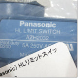 Japan (A)Unused,AZH2032　HLリミットスイッチ パネル取付ローラ・プランジャ ,Limit Switch,Panasonic