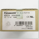 Japan (A)Unused,BACS200505 2P 0.5A　サーキットプロテクタ ,Circuit Protector 2-Pole,Panasonic