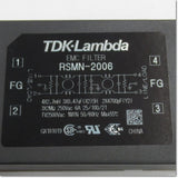 Japan (A)Unused,RSMN-2006D　ノイズフィルタ 6A DINレール取付タイプ ,Noise Filter / Surge Suppressor,TDK