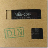 Japan (A)Unused,RSMN-2006D　ノイズフィルタ 6A DINレール取付タイプ ,Noise Filter / Surge Suppressor,TDK