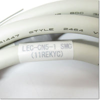 Japan (A)Unused,LEC-CN5-1 I/Oケーブル 1.5m ,Electric Actuator Peripheral Devices,SMC 