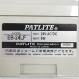 Japan (A)Unused,EB-24LF　シグナルホン電子音報知機 AC/DC24V ,Electronic Sound  Alarm <Signal Hong>,PATLITE
