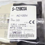 Japan (A)Unused,S-T25BCSA AC100V 2a2b  電磁接触器 サージ吸収器付き ,Electromagnetic Contactor,MITSUBISHI