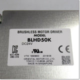 Japan (A)Unused,BLHD50K  ブラシレスモータユニット ドライバ単体品 DC24V ,Brushless Motor,ORIENTAL MOTOR