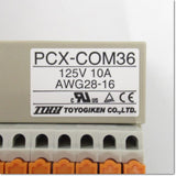 Japan (A)Unused,PCX-COM36  コネクタ端子台 スプリングロック式 ,Conversion Terminal Block / Terminal,TOGI