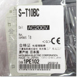 Japan (A)Unused,S-T10BC AC200V 1a  電磁接触器 ,Electromagnetic Contactor,MITSUBISHI