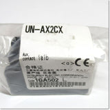 Japan (A)Unused,UN-AX2CX 1a1b  電磁開閉器用 補助接点ユニット ,Electromagnetic Contactor / Switch Other,MITSUBISHI