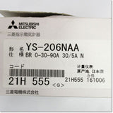Japan (A)Unused,YS-206NAA 5A 0-30-90A 30/5A BR  交流電流計 3倍延長 赤針付き ,Ammeter,MITSUBISHI