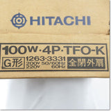 Japan (A)Unused,TFO-K 100W 4P　三相モータ ,Induction Motor (Three-Phase),HITACHI