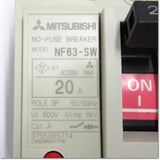 Japan (A)Unused,NF63-SW,3P 20A MCCB 3 Poles,MITSUBISHI 