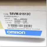 Japan (A)Unused,S8VM-01512C Japanese equipment 12V 1.3A ,DC12V Output,OMRON 
