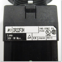 Japan (A)Unused,DR22F3M-M3G  φ22  表示灯 AC200V　角フレーム　トランス付 LED　 ,Indicator <Lamp>,Fuji
