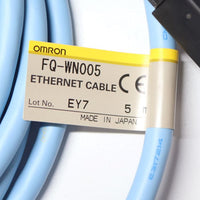 Japan (A)Unused,FQ-WN005　イーサネットケーブル 5m ,Image-Related Peripheral Devices,OMRON
