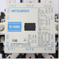 Japan (A)Unused,S-N80 AC200V 2a2b　電磁接触器 ,Electromagnetic Contactor,MITSUBISHI