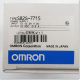 Japan (A)Unused,S82S-7715 Japanese equipment 15V 0.5A ,DC15V Output,OMRON 