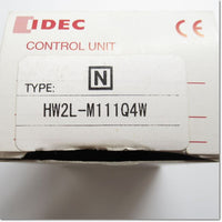 Japan (A)Unused,HW2L-M111Q4W　φ22 照光押ボタンスイッチ 角平形 1a1b AC/DC24V ,Illuminated Push Button Switch,IDEC