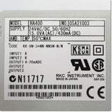 Japan (A)Unused,HA400-KK-8N-3*NN-NN5N-N/N  高速デジタル指示調節計 熱電対入力 電流出力 AC/DC24V 48×96mm ,Temperature Regulator (RKC),RKC