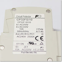 Japan (A)Unused,CP32FS 2P 10A  サーキットプロテクタ ,Circuit Protector 2-Pole,Fuji