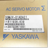 Japan (A)Unused,SGMJV-01ADA21  サーボモータ 100W AC200V ,Σ-V,Yaskawa