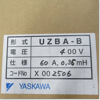 Japan (A)Unused,UZBA-B [X002506]　ACリアクトル 三相400V 60A 0.36mH ,Yaskawa,Yaskawa