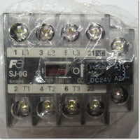 Japan (A)Unused,SJ-0G,DC24V 1b 　電磁接触器　インジケータ付き ,Electromagnetic Contactor,Fuji