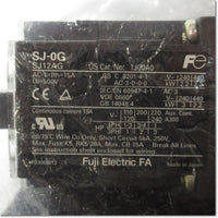 Japan (A)Unused,SJ-0WG/N3H/T,DC24V 5-8A 1a  電磁開閉器 端子カバー付き　インジケータ付き ,Irreversible Type Electromagnetic Switch,Fuji